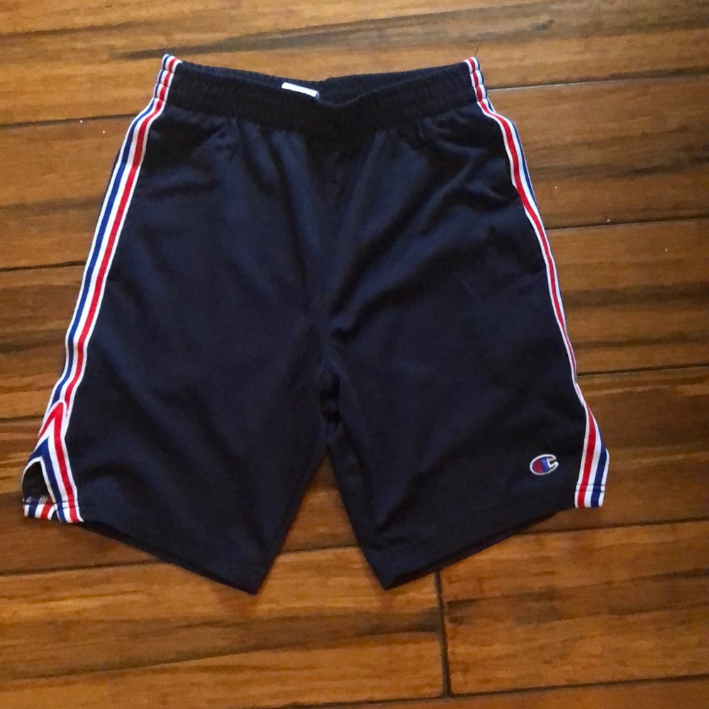 Champion Youth Shorts Size Medium Navy